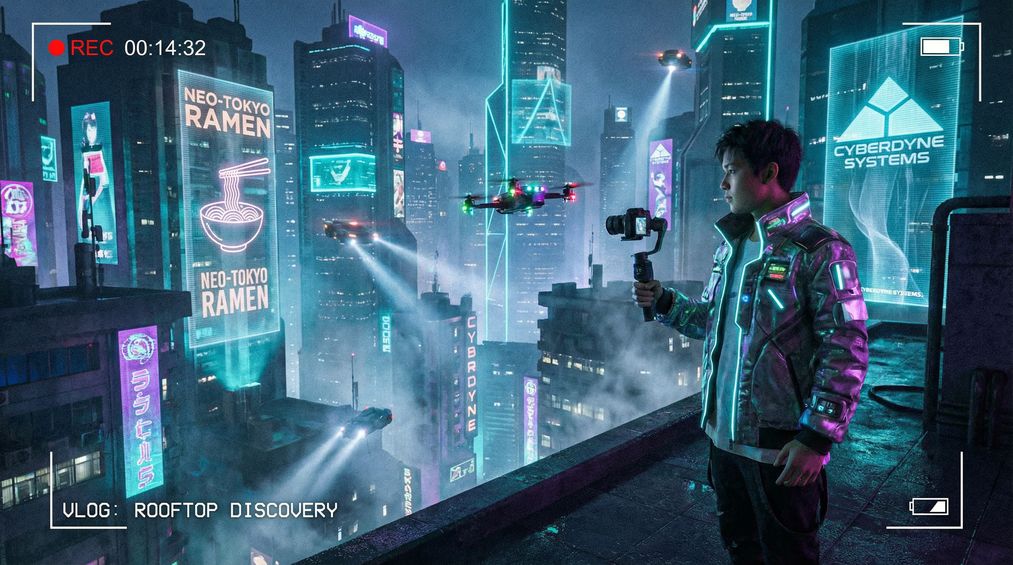 四爱城市探索vlog视频